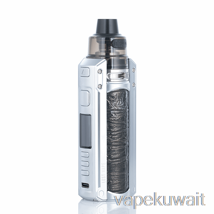 Lost Vape Ursa Quest 100w Pod Mod Kit ستانلس / جلد منقوش Vape Kuwait